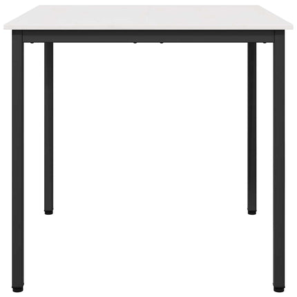 Matbord Vit 80 x 80 x 75 cm Massiv furu