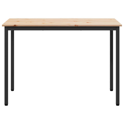 Matbord Naturfärg 110 x 55 x 75 cm Massiv furu