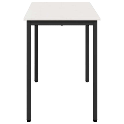 Matbord Vit 110 x 55 x 75 cm Massiv furu