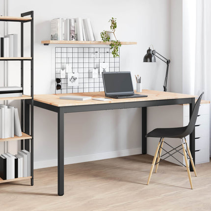 Matbord Naturfärg 150 x 90 x 75 cm Massiv furu