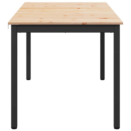 Matbord Naturfärg 180 x 90 x 75 cm Massiv furu