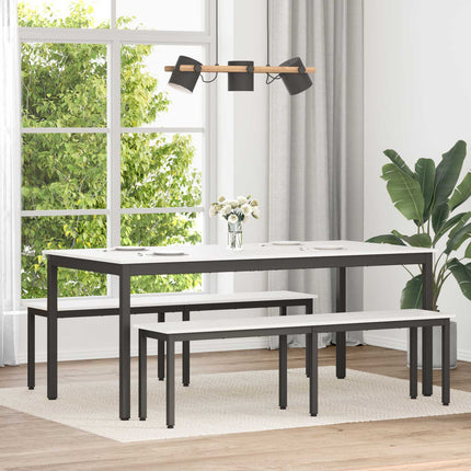 Matbord Vit 180 x 90 x 75 cm Massiv furu