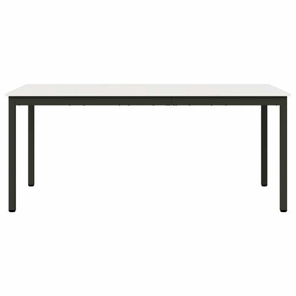 Matbord Vit 180 x 90 x 75 cm Massiv furu