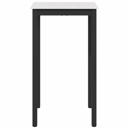 Barbord Vit 60 x 60 x 105 cm Massiv furu