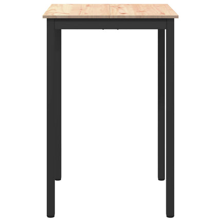 Barbord Naturfärg 70 x 70 x 105 cm Massiv furu