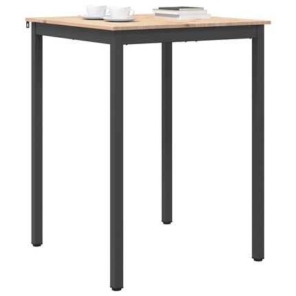 Barbord Naturfärg 80 x 80 x 105 cm Massiv furu