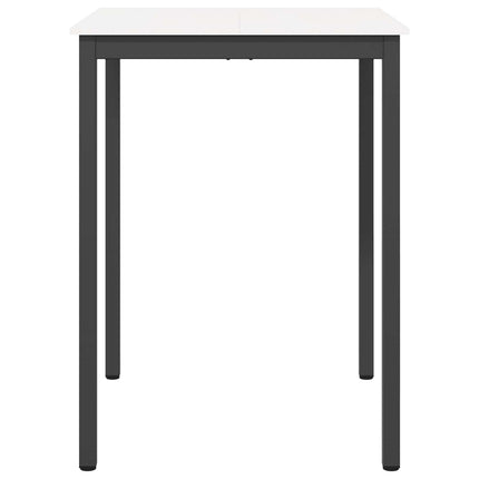 Barbord Vit 80 x 80 x 105 cm Massiv furu