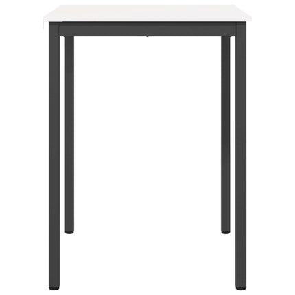 Barbord Vit 80 x 80 x 105 cm Massiv furu