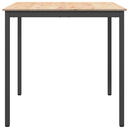Barbord Naturfärg 110 x 110 x 105 cm Massiv furu