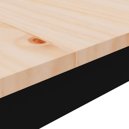 Barbord Naturfärg 150 x 80 x 105 cm Massiv furu