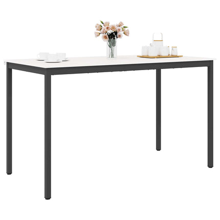 Barbord Vit 180 x 90 x 105 cm Massiv furu