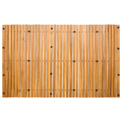 Badmatta Brun 100 x 60 cm Massivt Akaciaträ