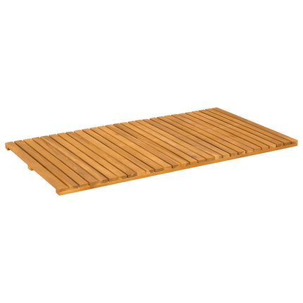 Badmatta Enfärgad Brun 100 x 55 cm trä