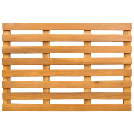Badmatta Enfärgad Brun 56 x 37 x 2,5 cm trä