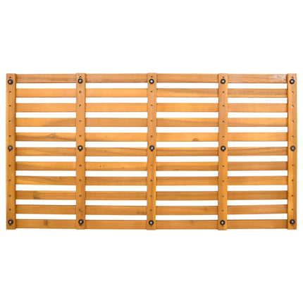 Badmatta Enfärgad Brun 100 x 53 x 2,5 cm Massivt Akaciaträ