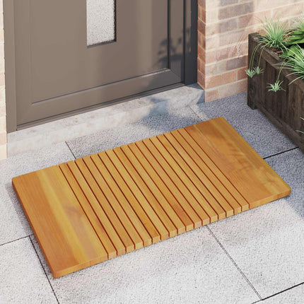 Badmatta Enfärgad Brun 100 x 55 cm trä