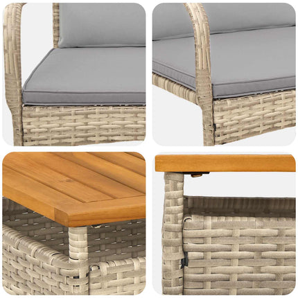 Trädgårdset Beige konstrotting