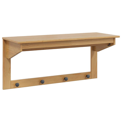 Klädhängare HILL Honung brun 90 x 35 x 41.5 cm Massivt furu