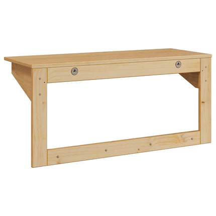 Klädhängare HILL Honung brun 90 x 35 x 41.5 cm Massivt furu