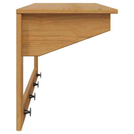 Klädhängare HILL Honung brun 90 x 35 x 41.5 cm Massivt furu
