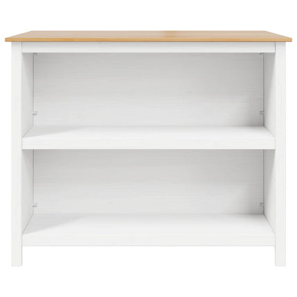 Kököar HILL Vit 112 x 66 x 90 cm Massivt furu