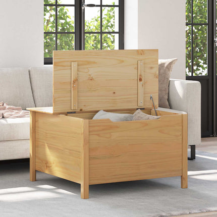 Kaffeebord HILL Honung brun 79,5 x 79,5 x 49 cm Massiv furu