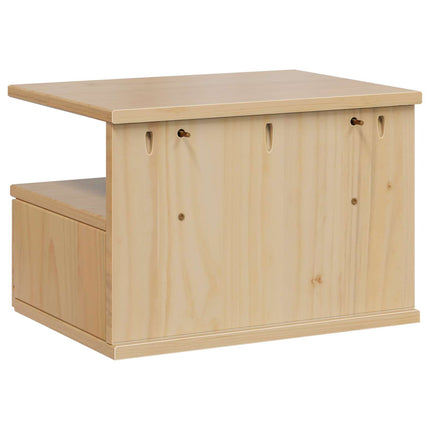 Nattduksbord HILL Honung brun 40 x 31 x 27 cm Massivt furu
