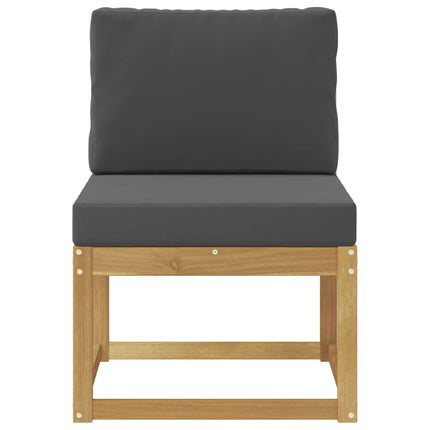 Utomhussoffset Vit och antracit 59 x 63 x 73 cm