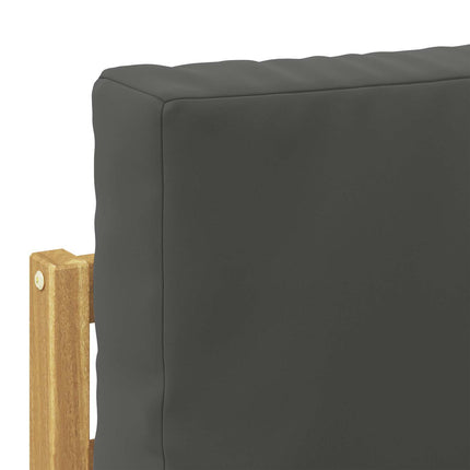 Utomhus modulsoffa Vit 91 x 63 x 73 cm Massivt Akaciaträ