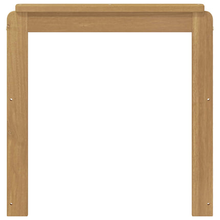 Armstödmodul 2 pcs Vit 59 x 6 x 61 cm Massivt Akaciaträ