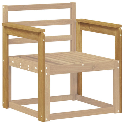 Armstödmodul 2 pcs Vit 59 x 6 x 61 cm Massivt Akaciaträ