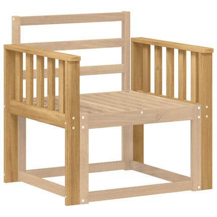 Armstödmodul 2 pcs Vit 60 x 6 x 61 cm Massivt Akaciaträ