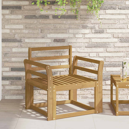 Armstödmodul 2 pcs Vit 58,5 x 8,5 x 60 cm Massivt Akaciaträ