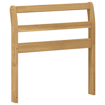Armstödmodul 2 pcs Vit 58,5 x 8,5 x 60 cm Massivt Akaciaträ