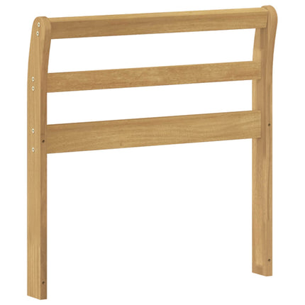 Armstödmodul 2 pcs Vit 58,5 x 8,5 x 60 cm Massivt Akaciaträ