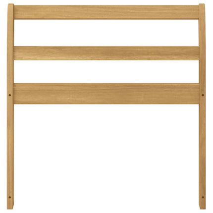 Armstödmodul 2 pcs Vit 58,5 x 8,5 x 60 cm Massivt Akaciaträ