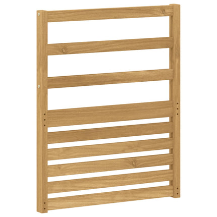 Armstödmodul 2 pcs Vit 59 x 4 x 73 cm Massivt Akaciaträ