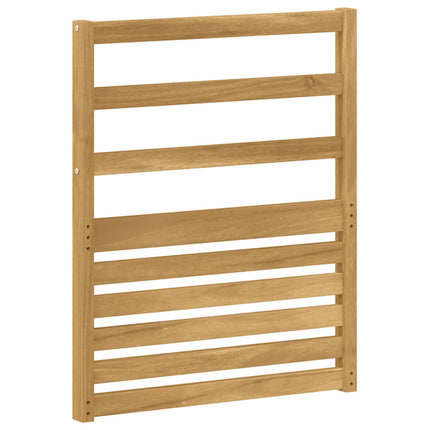 Armstödmodul 2 pcs Vit 59 x 4 x 73 cm Massivt Akaciaträ