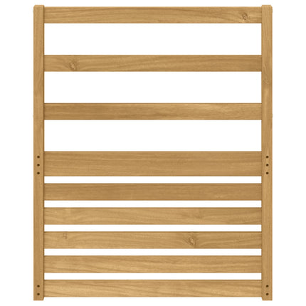 Armstödmodul 2 pcs Vit 59 x 4 x 73 cm Massivt Akaciaträ