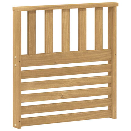 Armstödmodul 2 pcs Vit 60 x 6 x 61 cm Massivt Akaciaträ