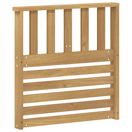 Armstödmodul 2 pcs Vit 60 x 6 x 61 cm Massivt Akaciaträ
