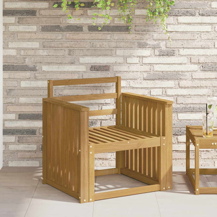 Armstödmodul 2 pcs Vit 60 x 6 x 61 cm Massivt Akaciaträ