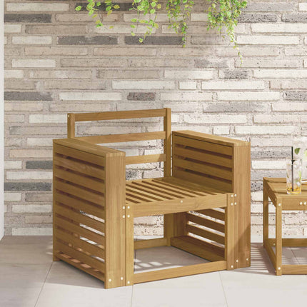 Armstödmodul 2 pcs Vit 58,5 x 10 x 61 cm Massivt Akaciaträ