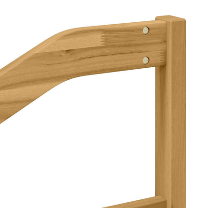 Armstödmodul 2 pcs Vit 59 x 4 x 73 cm Massivt Akaciaträ