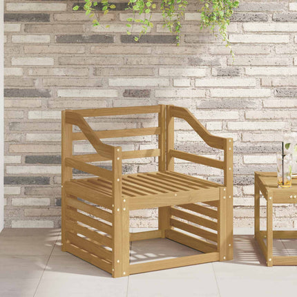 Armstödmodul 2 pcs Vit 59 x 4 x 73 cm Massivt Akaciaträ
