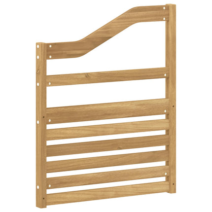 Armstödmodul 2 pcs Vit 59 x 4 x 73 cm Massivt Akaciaträ