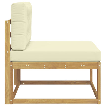 Utomhus Mellansoffa Polyester Vit