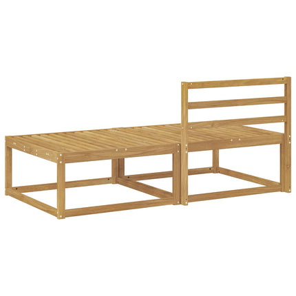 2 Stycke Utomhuspall Polyester Vit
