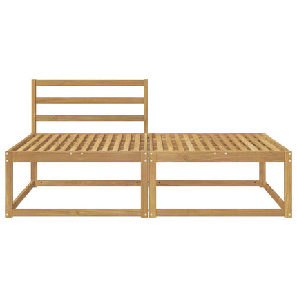 2 Stycke Utomhuspall Polyester Vit