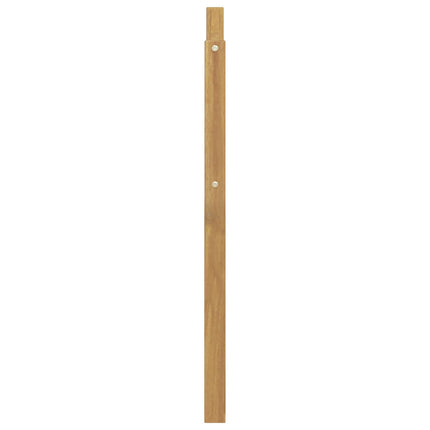 Ryggstöd Modul Vit 79 x 4 x 73 cm Massivt Akaciaträ